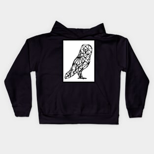 Geometric Animals : Owl Kids Hoodie